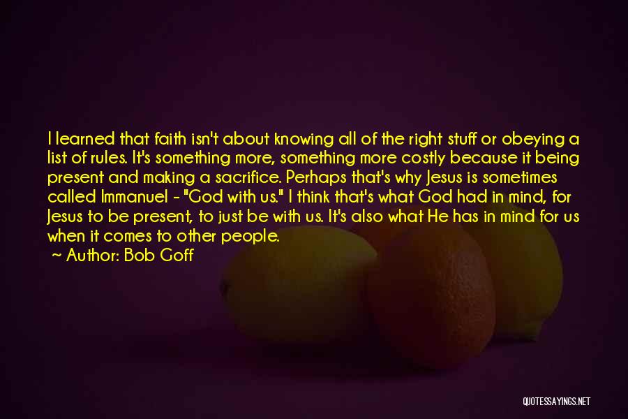 I Love Jesus Because Quotes By Bob Goff