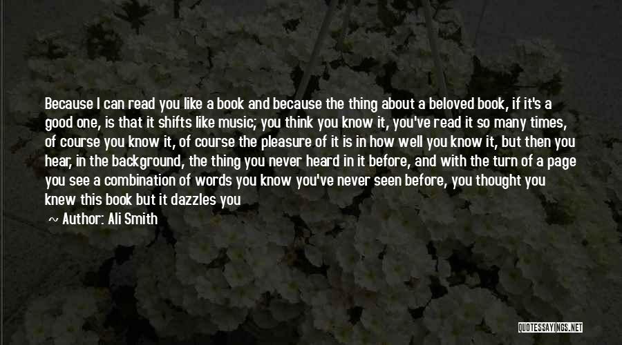 I Love Me For The Both Of Us Quotes By Ali Smith