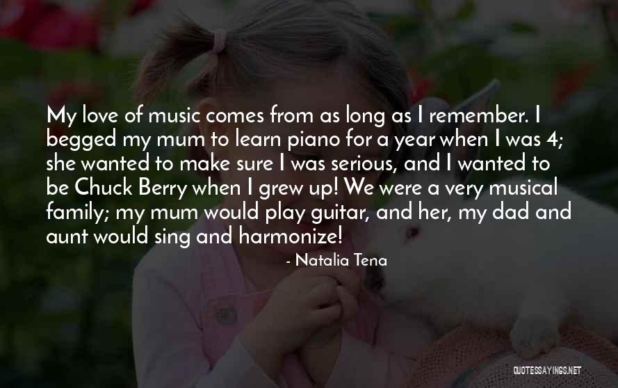 I Love Mum Quotes By Natalia Tena I Love Mum Quotes By Natalia Tena