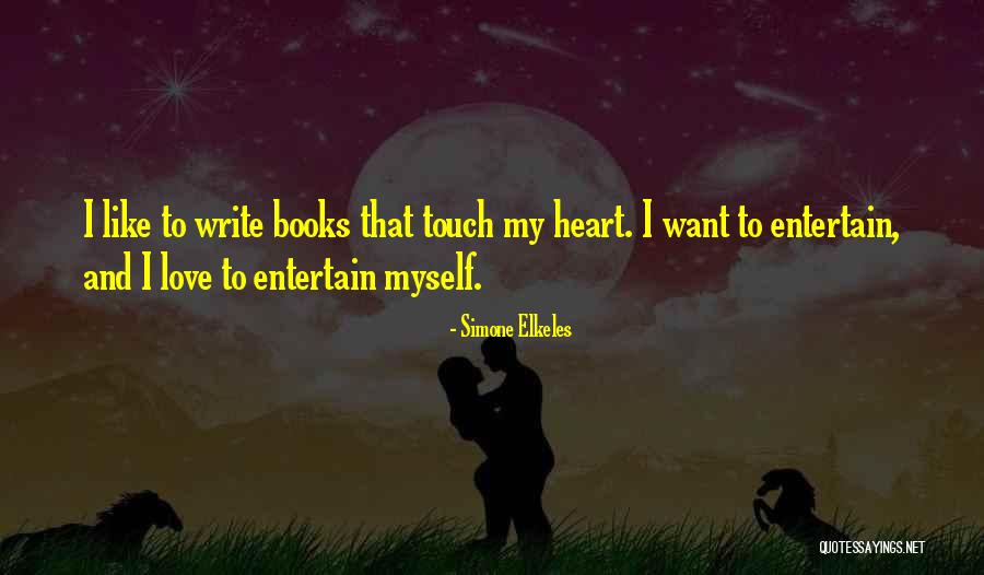 I Love My Books Quotes By Simone Elkeles I Love My Books Quotes By Simone Elkeles