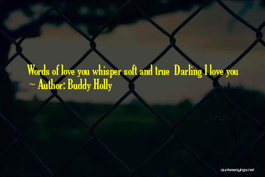 I Love My Buddy Quotes By Buddy Holly