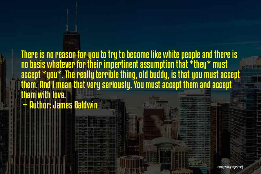 I Love My Buddy Quotes By James Baldwin