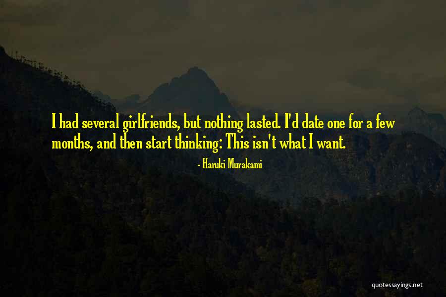 I Love My Girlfriends Quotes By Haruki Murakami I Love My Girlfriends Quotes By Haruki Murakami