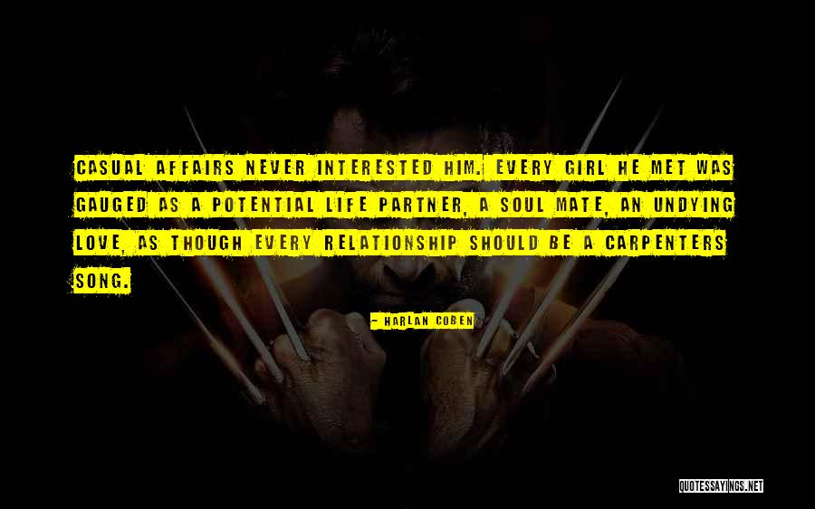 I Love My Life Partner Quotes By Harlan Coben I Love My Life Partner Quotes By Harlan Coben