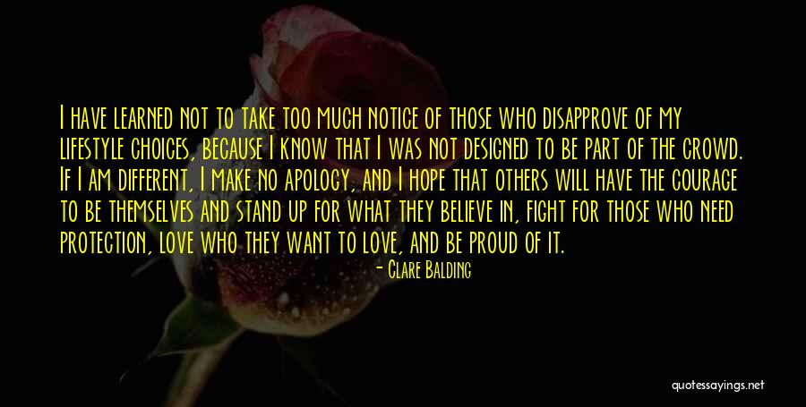 I Love My Lifestyle Quotes By Clare Balding
