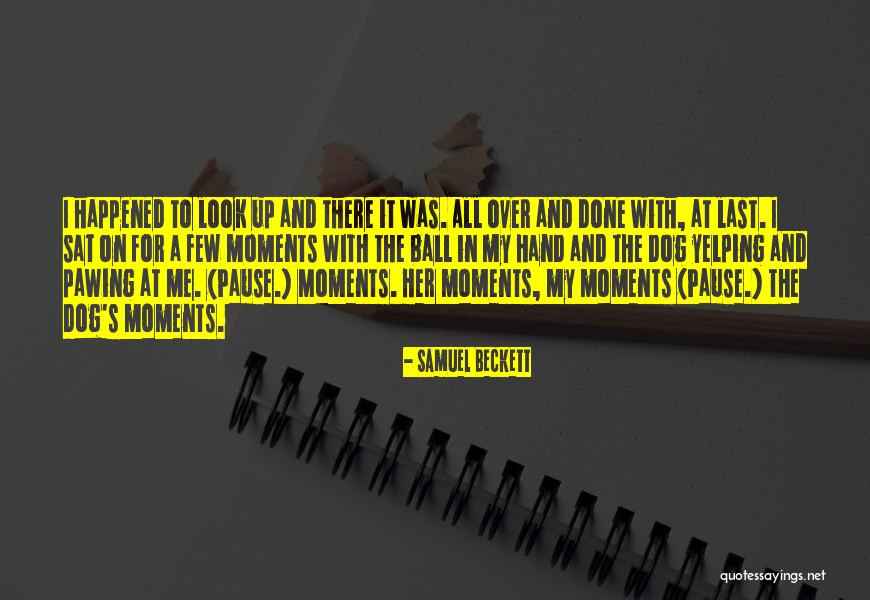 I Love My Look Quotes By Samuel Beckett I Love My Look Quotes By Samuel Beckett