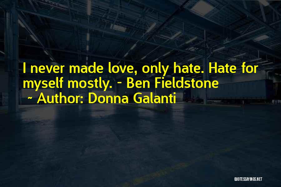 I Love Myself Quotes By Donna Galanti