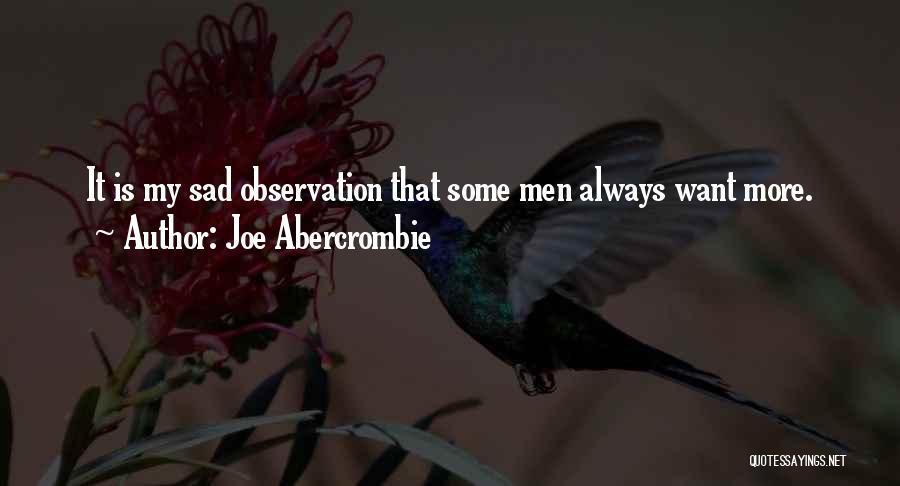 I Love Qatar Quotes By Joe Abercrombie