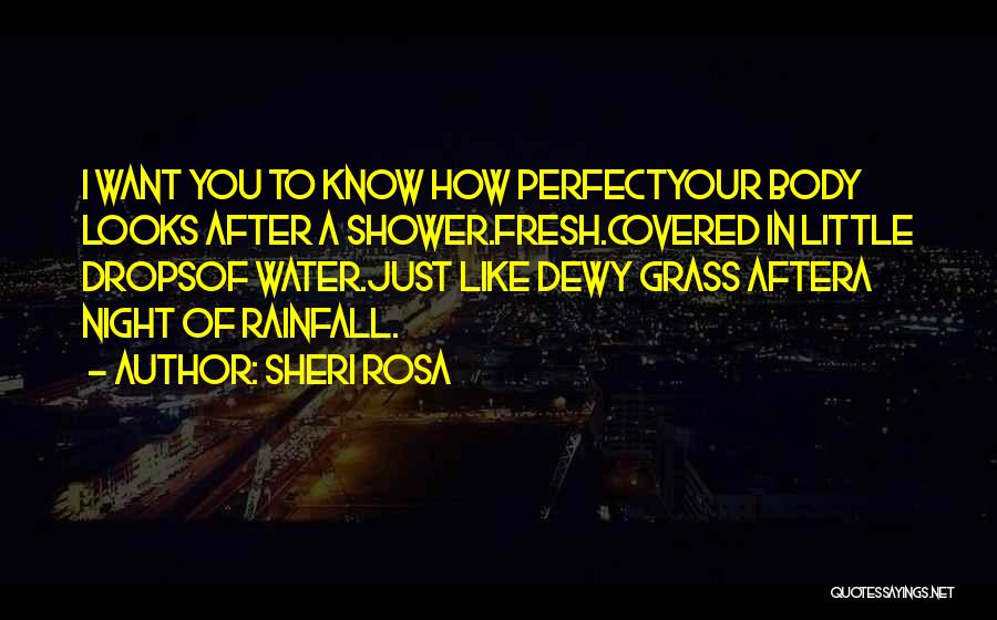 I Love Rain Quotes By Sheri Rosa