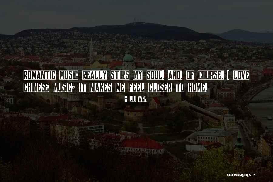 I Love Soul Music Quotes By Liu Wen I Love Soul Music Quotes By Liu Wen