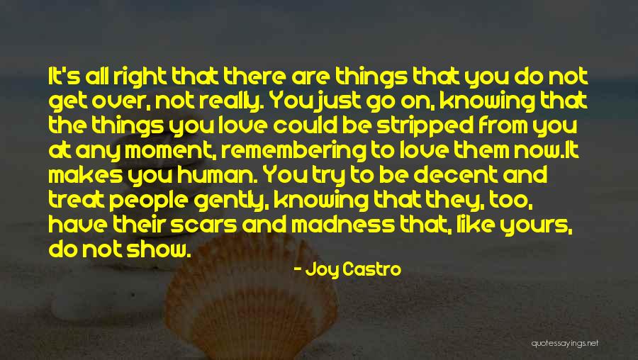 I Love The Way You Treat Me Quotes By Joy Castro