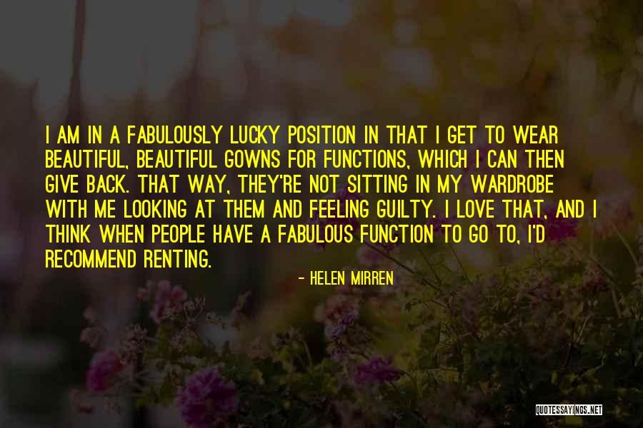 I Love Them Quotes By Helen Mirren I Love Them Quotes By Helen Mirren