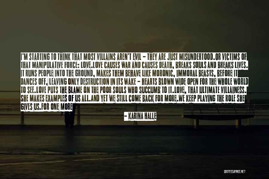I Love Them Quotes By Karina Halle I Love Them Quotes By Karina Halle