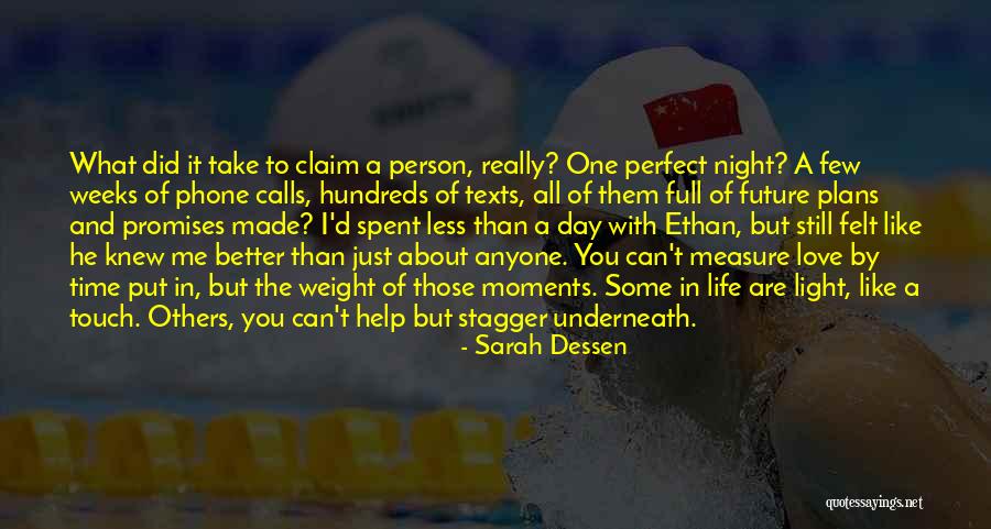 I Love Those Moments Quotes By Sarah Dessen I Love Those Moments Quotes By Sarah Dessen