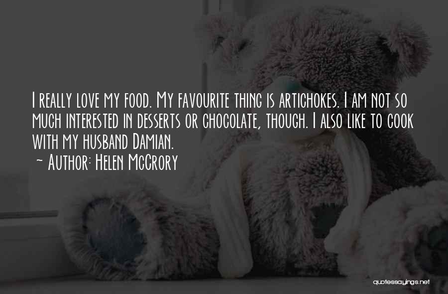 I Love To Cook Quotes By Helen McCrory