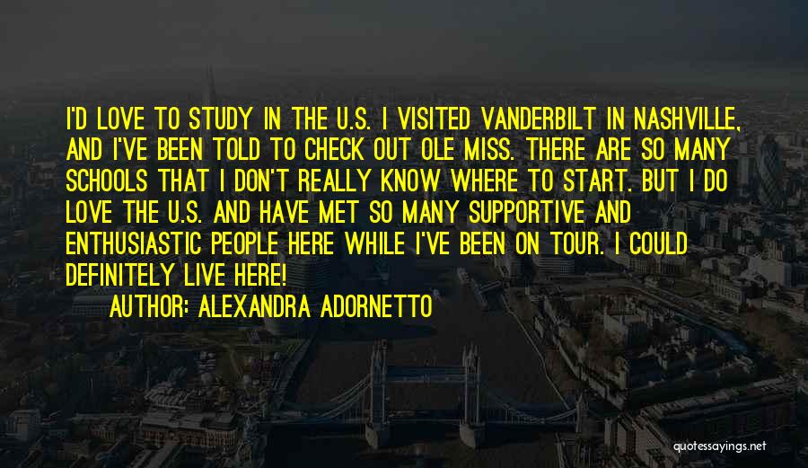 I Love U Quotes By Alexandra Adornetto