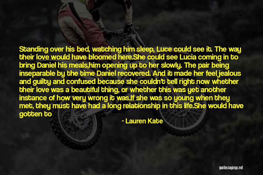 I Love Watching Him Sleep Quotes By Lauren Kate I Love Watching Him Sleep Quotes By Lauren Kate