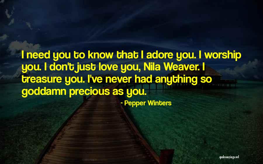 I Love Winters Quotes By Pepper Winters