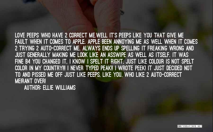 I Love You 2 Quotes By Ellie Williams