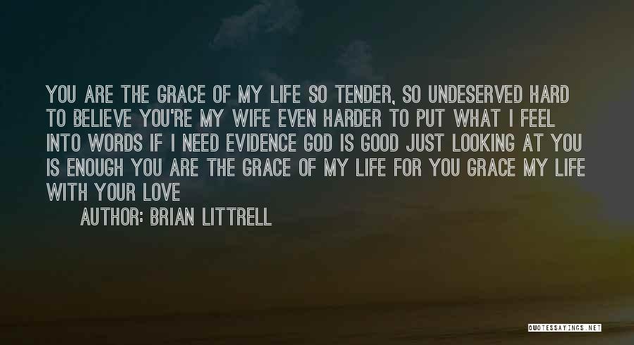 I Love You Are Just Words Quotes By Brian Littrell