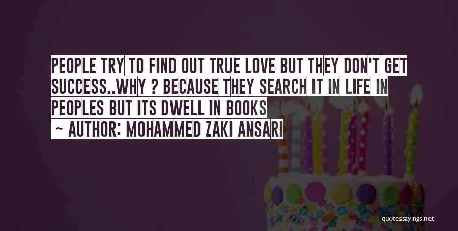 I Love You Because Search Quotes By Mohammed Zaki Ansari