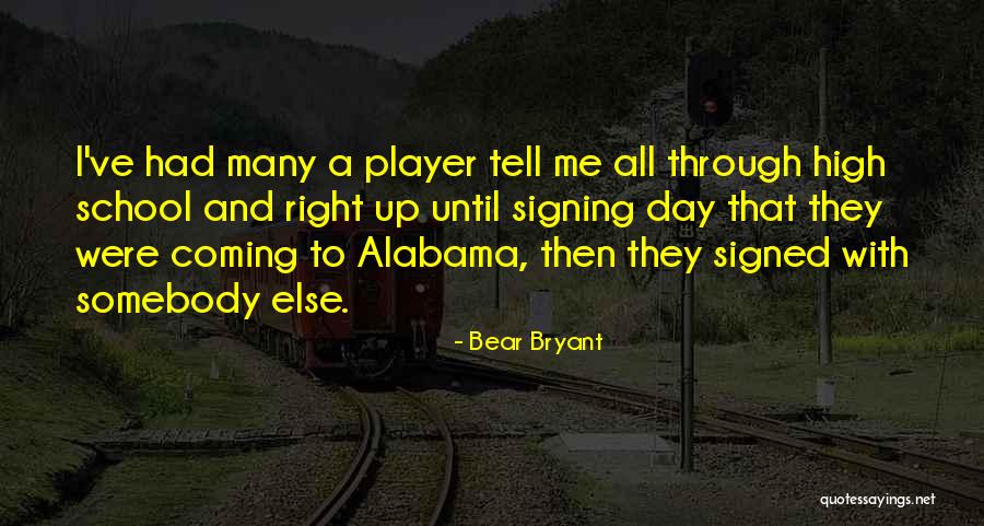 I Love You Beyond Comprehension Quotes By Bear Bryant I Love You Beyond Comprehension Quotes By Bear Bryant