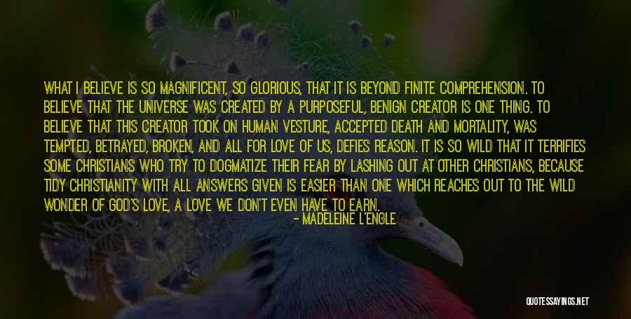 I Love You Beyond Comprehension Quotes By Madeleine L'Engle I Love You Beyond Comprehension Quotes By Madeleine L'Engle