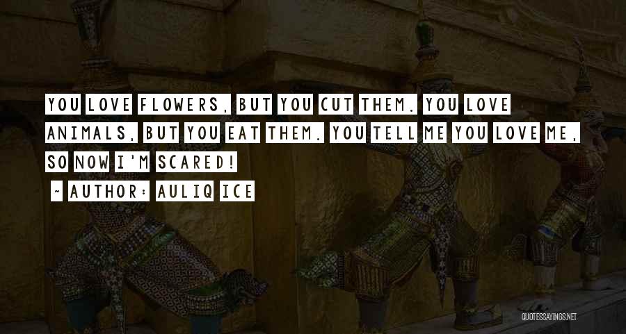 I Love You But Scared Quotes By Auliq Ice