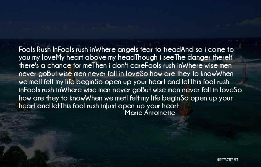 I Love You But You Let Me Go Quotes By Marie Antoinette