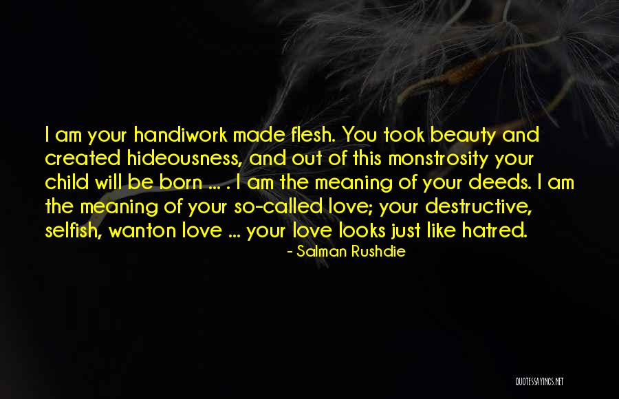 I Love You Child Quotes By Salman Rushdie I Love You Child Quotes By Salman Rushdie