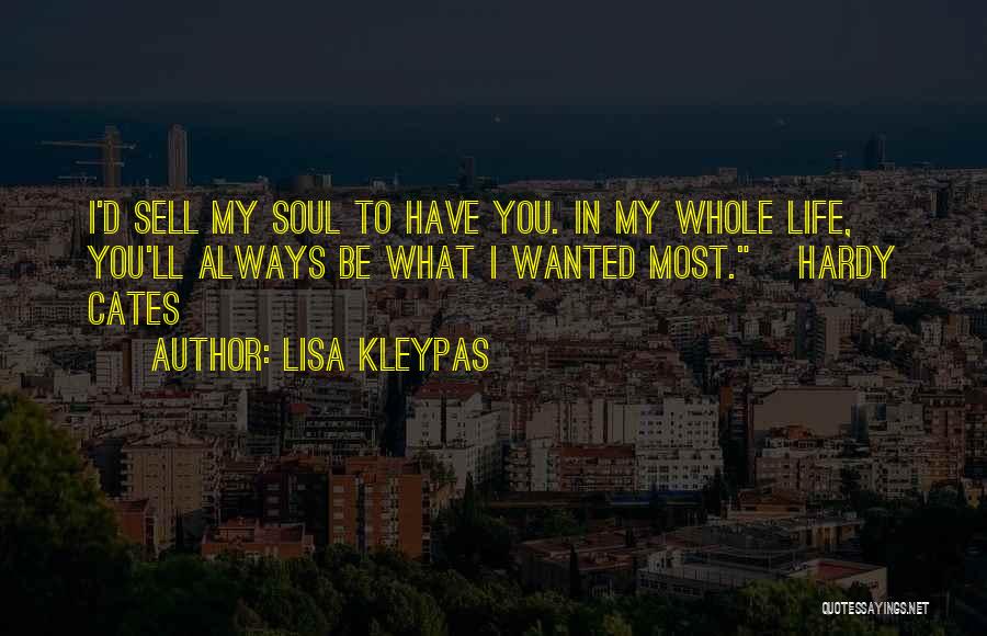 I Love You Daddy Quotes By Lisa Kleypas