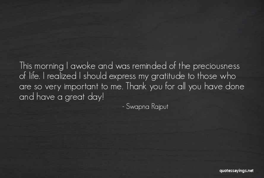 I Love You Day Quotes By Swapna Rajput