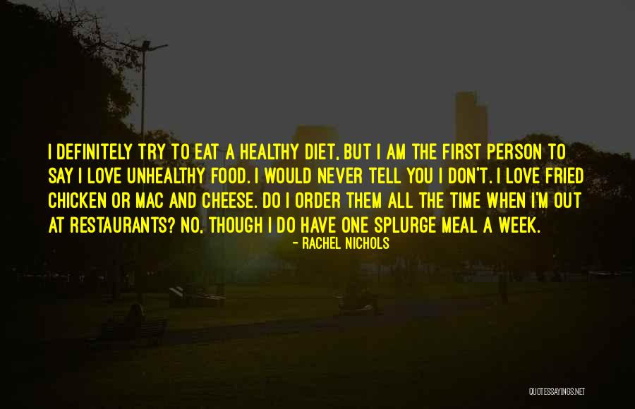 I Love You First Time Quotes By Rachel Nichols I Love You First Time Quotes By Rachel Nichols