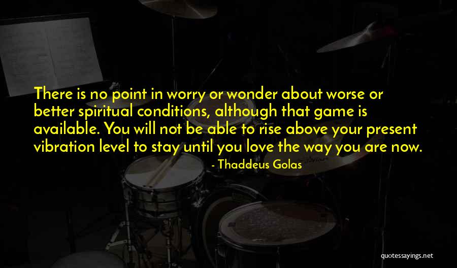 I Love You For Better Or Worse Quotes By Thaddeus Golas