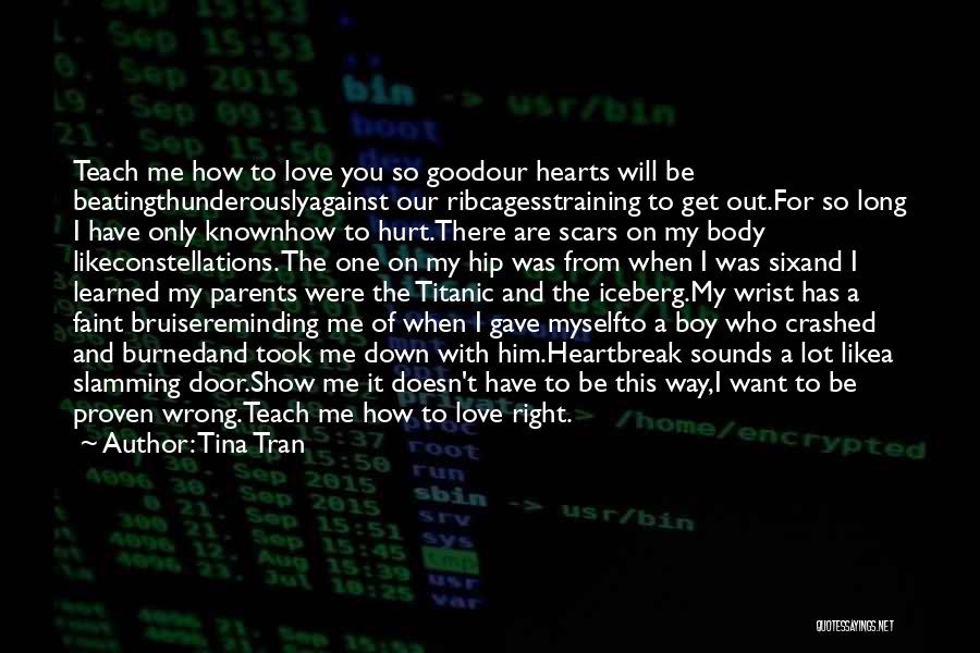 I Love You For Him Long Quotes By Tina Tran