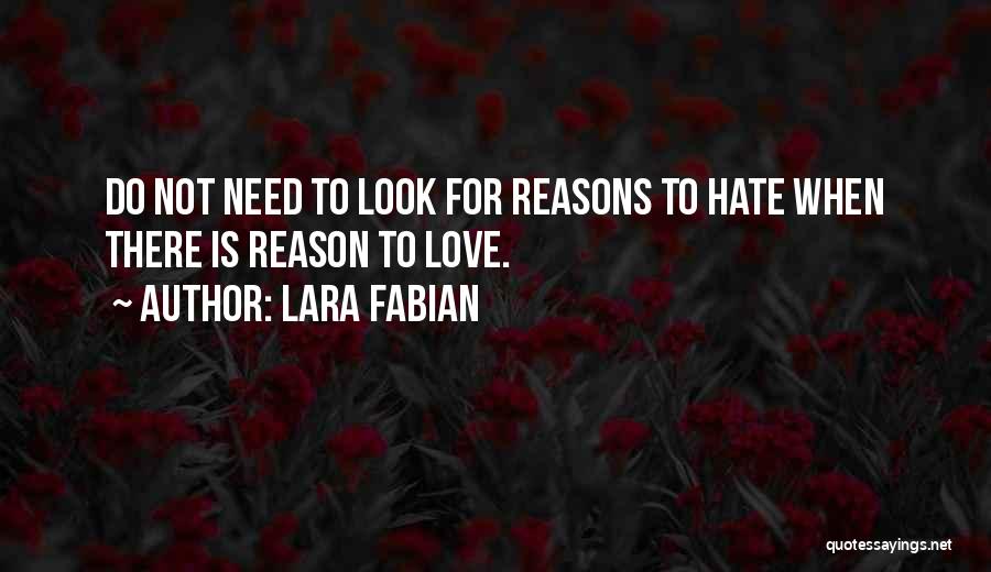 I Love You For So Many Reasons Quotes By Lara Fabian