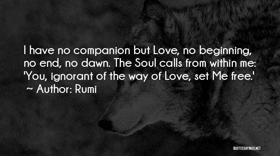 I Love You Free Quotes By Rumi