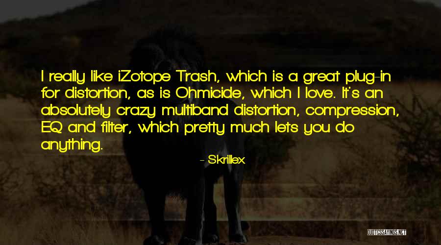 I Love You Like A Crazy Quotes By Skrillex