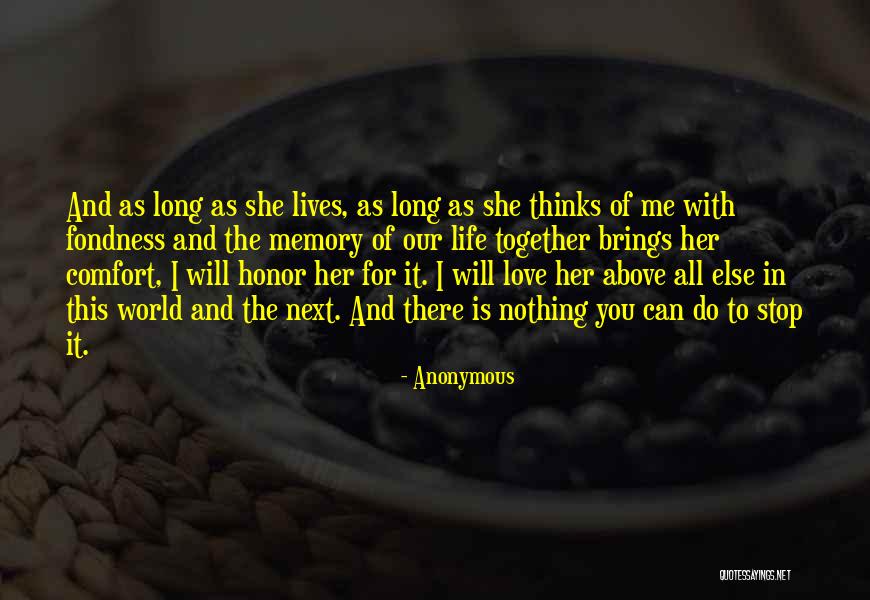 I Love You Long Quotes By Anonymous