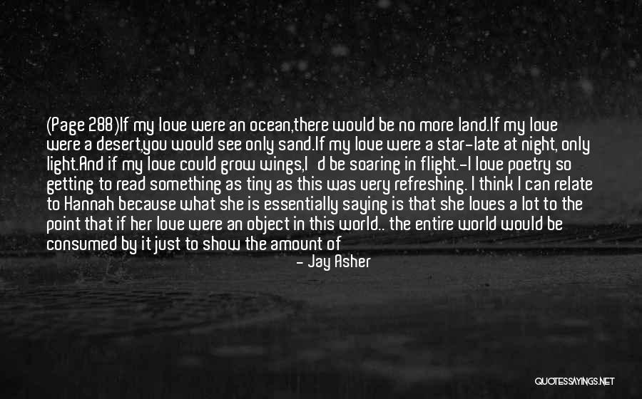 I Love You More Poems And Quotes By Jay Asher