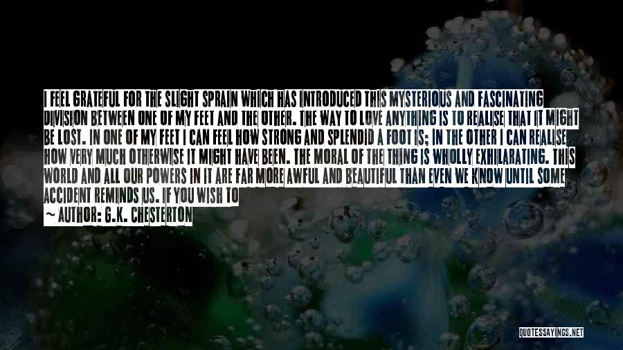 I Love You More Than Anything Quotes By G.K. Chesterton