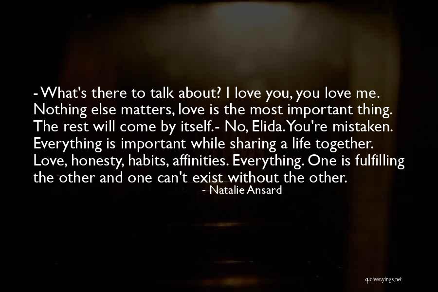 I Love You No One Else Quotes By Natalie Ansard I Love You No One Else Quotes By Natalie Ansard