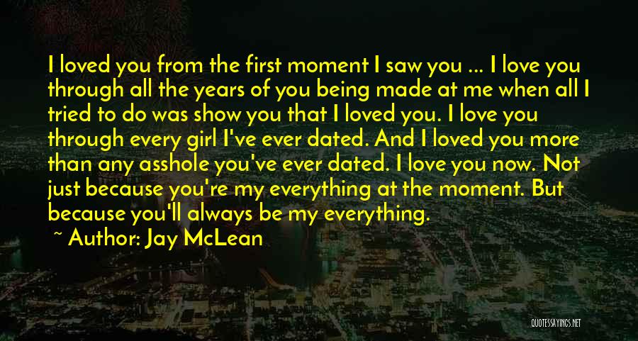 I Love You Now More Than Ever Quotes By Jay McLean