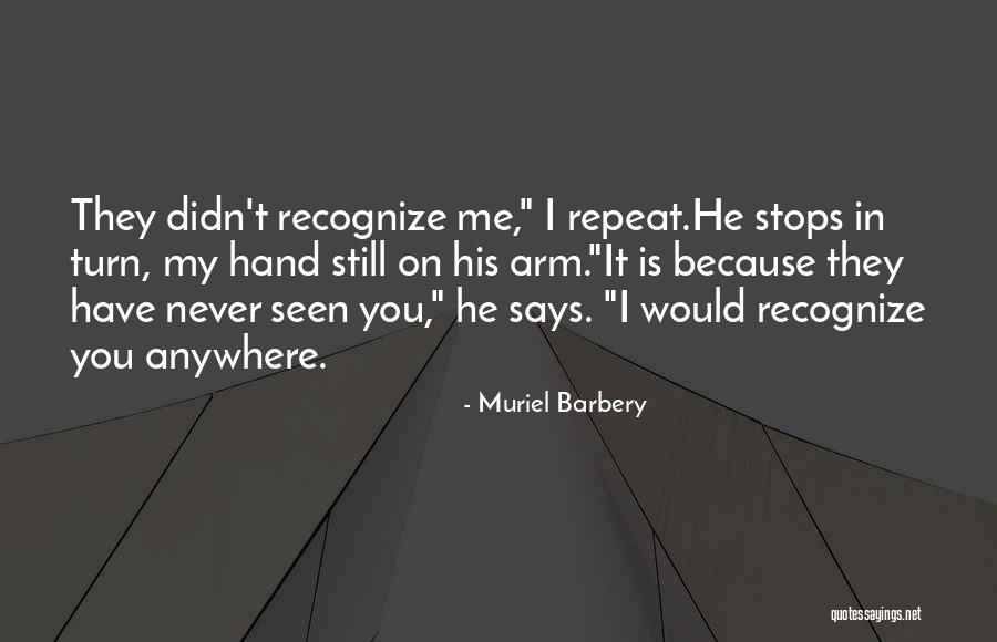 I Love You On Quotes By Muriel Barbery