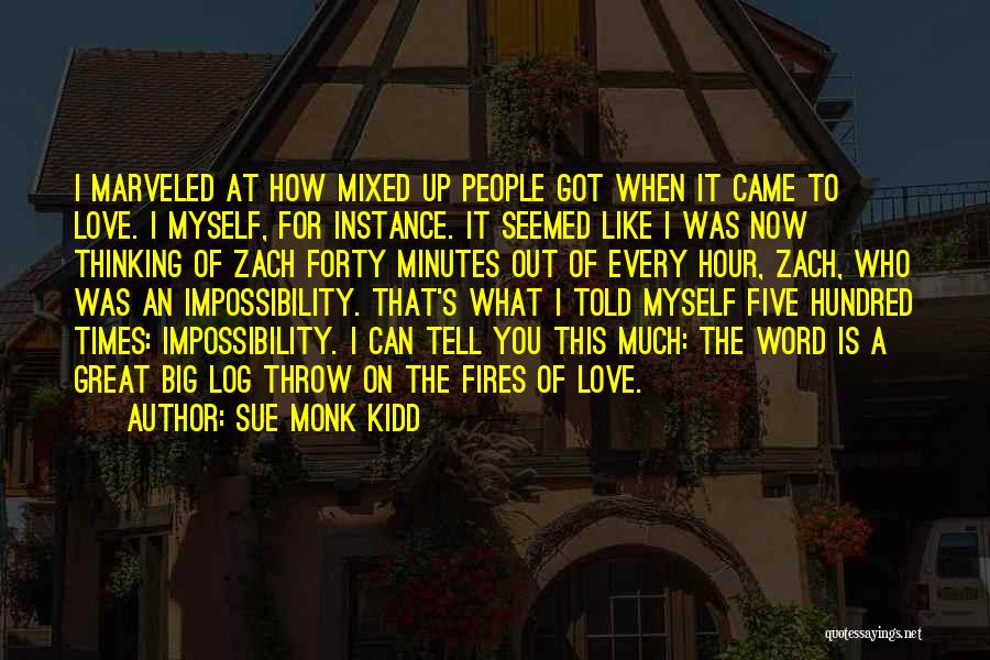 I Love You On Quotes By Sue Monk Kidd