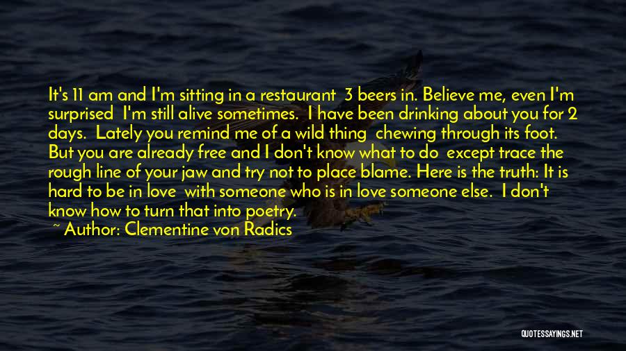 I Love You Poetry Quotes By Clementine Von Radics I Love You Poetry Quotes By Clementine Von Radics