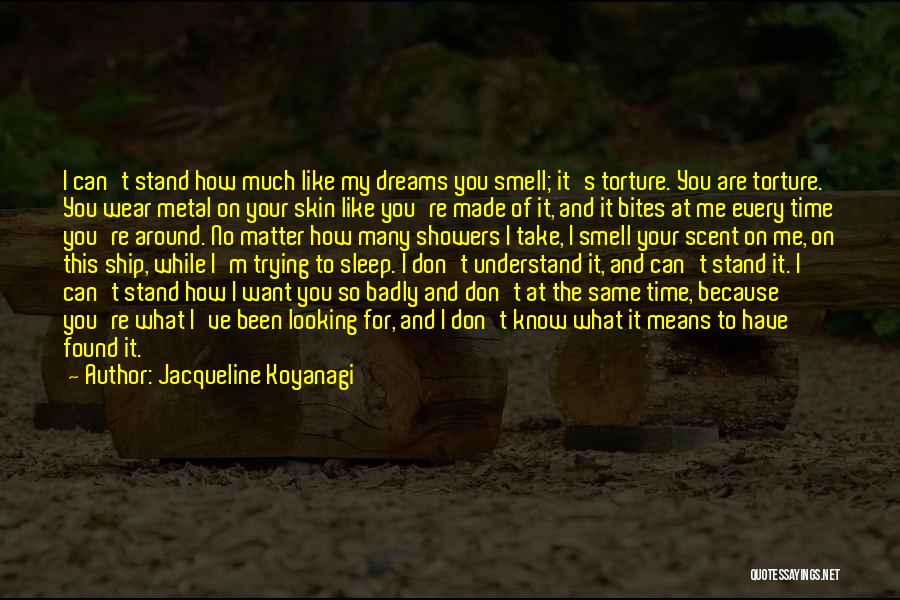 I Love You Sleep Quotes By Jacqueline Koyanagi