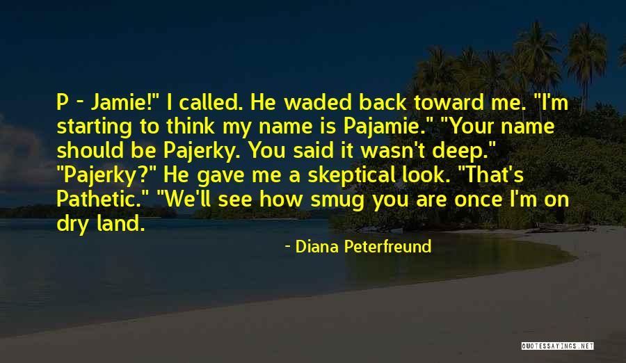 I Love You Story Quotes By Diana Peterfreund