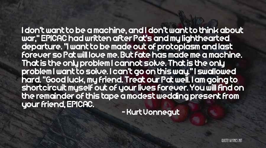 I Love You Story Quotes By Kurt Vonnegut