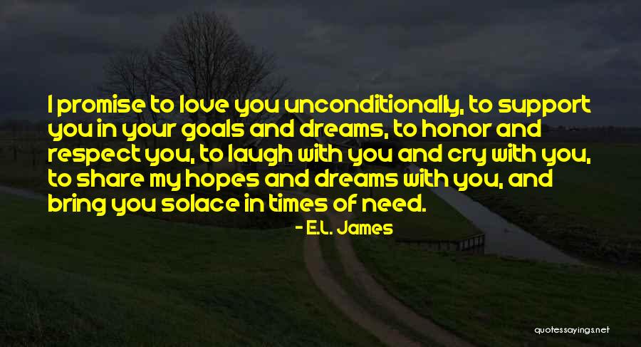 I Love You Support Quotes By E.L. James